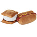 Hallmark : Better Together Hot Dog and S'more Magnetic Plush -