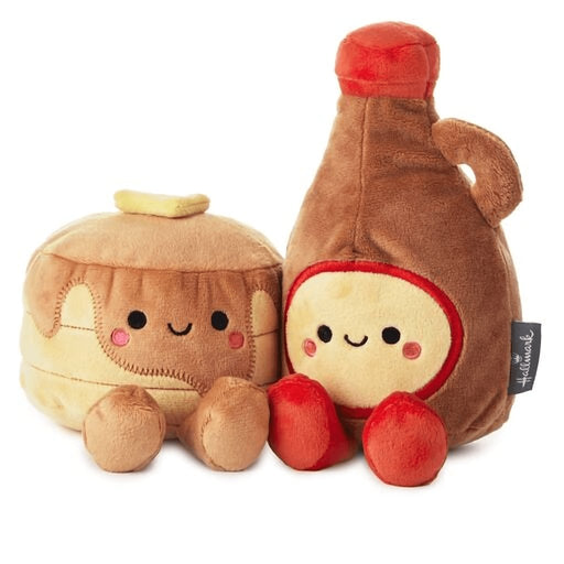 Hallmark : Better Together Pancakes and Syrup Magnetic Plush -