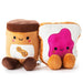 Hallmark : Better Together Peanut Butter and Jelly Magnetic Plush, 5" -