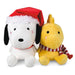 Hallmark : Better Together Peanuts® Holiday Snoopy and Woodstock Magnetic Plush, Set of 2 - Hallmark : Better Together Peanuts® Holiday Snoopy and Woodstock Magnetic Plush, Set of 2