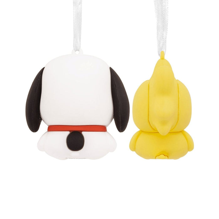 Hallmark : Better Together Snoopy and Woodstock Magnetic Hallmark Ornaments, Set of 2 -