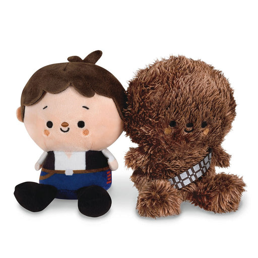 Hallmark : Better Together Star Wars™ Han Solo™ and Chewbacca™ Magnetic Plush Pair, 5.5" - Hallmark : Better Together Star Wars™ Han Solo™ and Chewbacca™ Magnetic Plush Pair, 5.5"