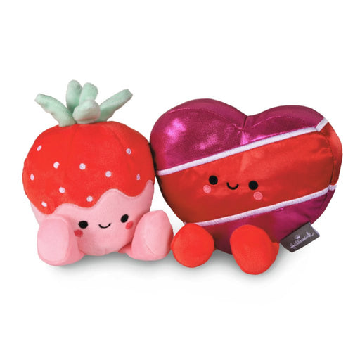 Hallmark : Better Together Strawberry and Chocolates Magnetic Plush Pair, 5.5" - BUY ONE GET ONE FREE - Hallmark : Better Together Strawberry and Chocolates Magnetic Plush Pair, 5.5" - BUY ONE GET ONE FREE