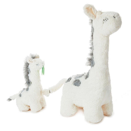 Hallmark : Big and Little Giraffe Singing Stuffed Animals With Motion, 13" -