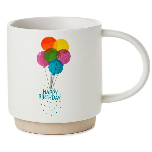 Hallmark : Birthday Balloons Mug, 16 oz. -