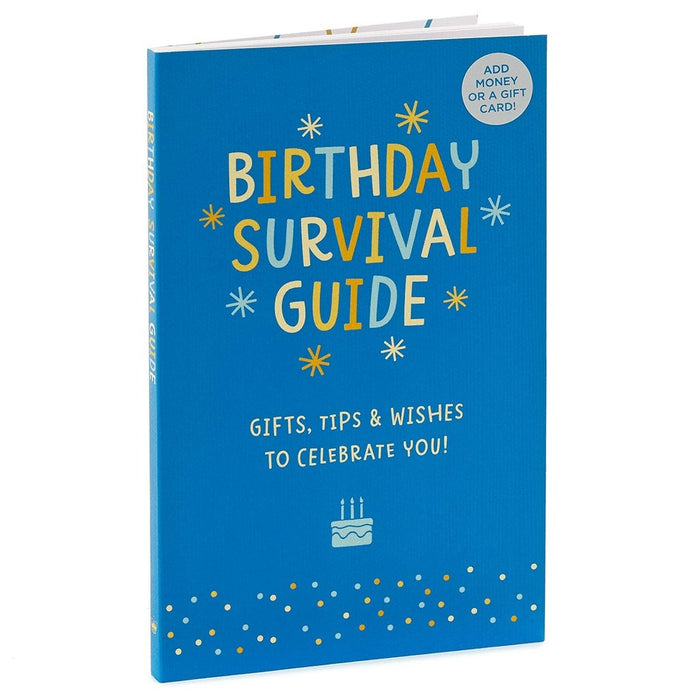 Hallmark : Birthday Survival Guide And Gift Card Holder - Hallmark : Birthday Survival Guide And Gift Card Holder - Annies Hallmark and Gretchens Hallmark, Sister Stores