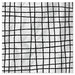 Hallmark : Black and White Grid Dinner Napkins, Set of 16 - Hallmark : Black and White Grid Dinner Napkins, Set of 16