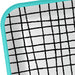 Hallmark : Black and White Grid Square Dessert Plates, Set of 8 - Hallmark : Black and White Grid Square Dessert Plates, Set of 8