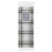 Hallmark : Black and White Plaid Christmas Tissue Paper, 6 sheets - Hallmark : Black and White Plaid Christmas Tissue Paper, 6 sheets