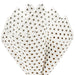 Hallmark : Black Dots on Ivory Tissue Paper, 6 sheets -