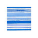 Hallmark : Blue Watercolor Stripe Cocktail Napkins, Set of 16 - Hallmark : Blue Watercolor Stripe Cocktail Napkins, Set of 16