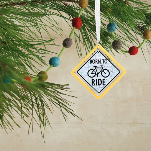 Hallmark : Born to Ride Bicycle Hallmark Ornament - Hallmark : Born to Ride Bicycle Hallmark Ornament