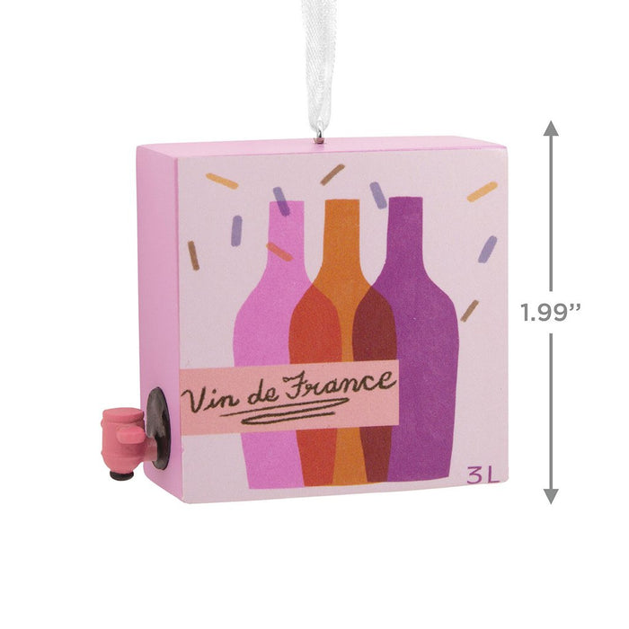 Hallmark : Boxed Wine Hallmark Ornament - Hallmark : Boxed Wine Hallmark Ornament