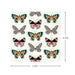 Hallmark : Butterflies on White Cocktail Napkins, Set of 16 - Hallmark : Butterflies on White Cocktail Napkins, Set of 16