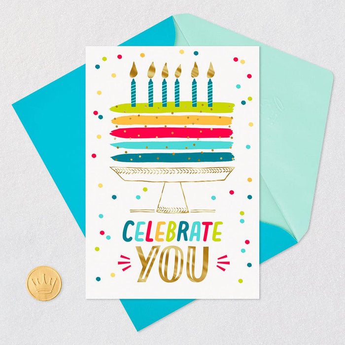 Hallmark : Celebrate You Cake Video Greeting Birthday Card -