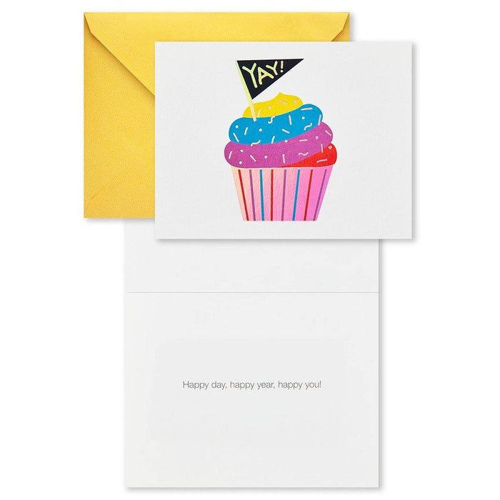 Hallmark : Colorful Assorted Birthday Cards With Pouch and Pen, Pack of 10 -