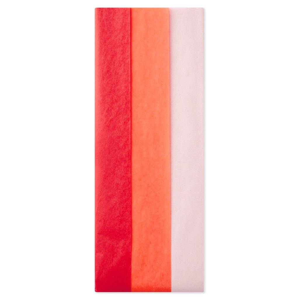 Pink and Orange Diagonal Stripes Tissue Paper, 4 sheets - Tissue - Hallmark
