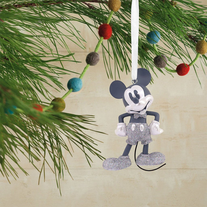 Hallmark : Disney 100th Anniversary Mickey Mouse Hallmark Ornament - Hallmark : Disney 100th Anniversary Mickey Mouse Hallmark Ornament