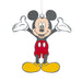 Hallmark : Disney Mickey Mouse Moving Metal Hallmark Ornament - Hallmark : Disney Mickey Mouse Moving Metal Hallmark Ornament