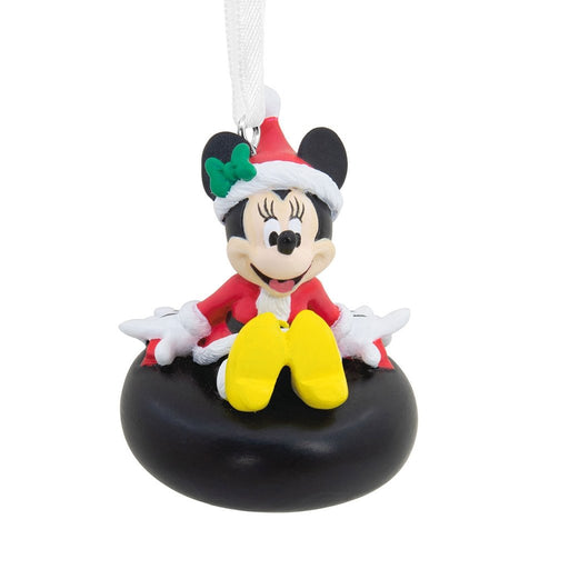 Hallmark : Disney Minnie Mouse on Snow Tube Hallmark Ornament - Hallmark : Disney Minnie Mouse on Snow Tube Hallmark Ornament