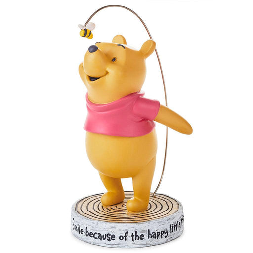 Hallmark : Disney Winnie the Pooh Happy Little Things Figurine, 5.25" -