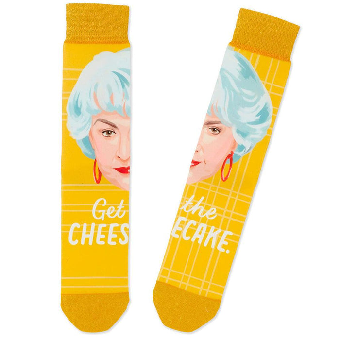 Hallmark : Dorothy The Golden Girls Cheesecake Novelty Crew Socks -