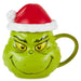 Hallmark : Dr. Seuss's How the Grinch Stole Christmas!™ Grinch Santa Sculpted Mug With Sound, 21 oz. - Hallmark : Dr. Seuss's How the Grinch Stole Christmas!™ Grinch Santa Sculpted Mug With Sound, 21 oz.