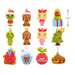 Hallmark : Dr. Seuss's How the Grinch Stole Christmas!™ Hallmark Countdown Calendar Paper Tree Set With 12 Mini Ornaments - Hallmark : Dr. Seuss's How the Grinch Stole Christmas!™ Hallmark Countdown Calendar Paper Tree Set With 12 Mini Ornaments