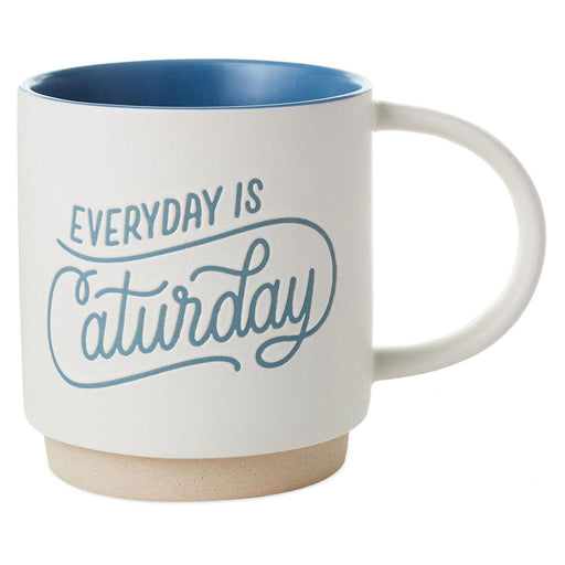 Hallmark : Everyday Is Caturday Mug, 16 oz. -