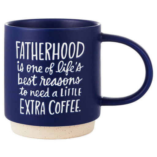 Hallmark : Fatherhood Extra Coffee Funny Mug, 16 oz. - Hallmark : Fatherhood Extra Coffee Funny Mug, 16 oz.