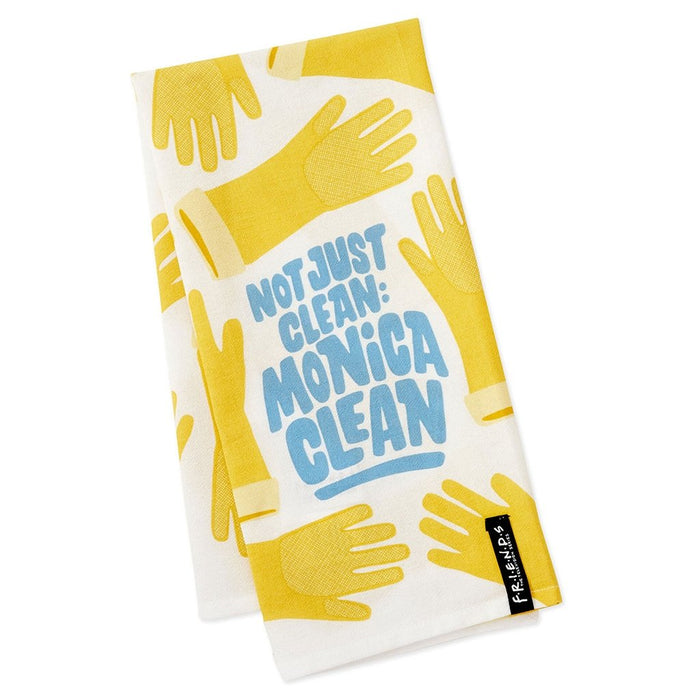 Hallmark : Friends Monica Clean Tea Towel - Hallmark : Friends Monica Clean Tea Towel