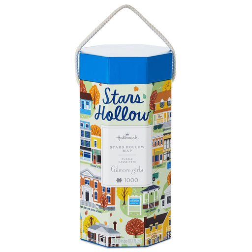 Hallmark : Gilmore Girls Stars Hollow Map 1,000-Piece Jigsaw Puzzle - Hallmark : Gilmore Girls Stars Hollow Map 1,000-Piece Jigsaw Puzzle