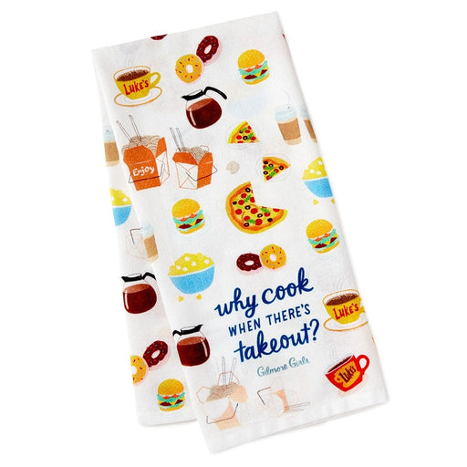 Hallmark : Gilmore Girls Why Cook Tea Towel - Hallmark : Gilmore Girls Why Cook Tea Towel