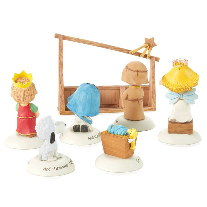 Hallmark : Glad Tiding Peanuts® Nativity Set - Hallmark : Glad Tiding Peanuts® Nativity Set