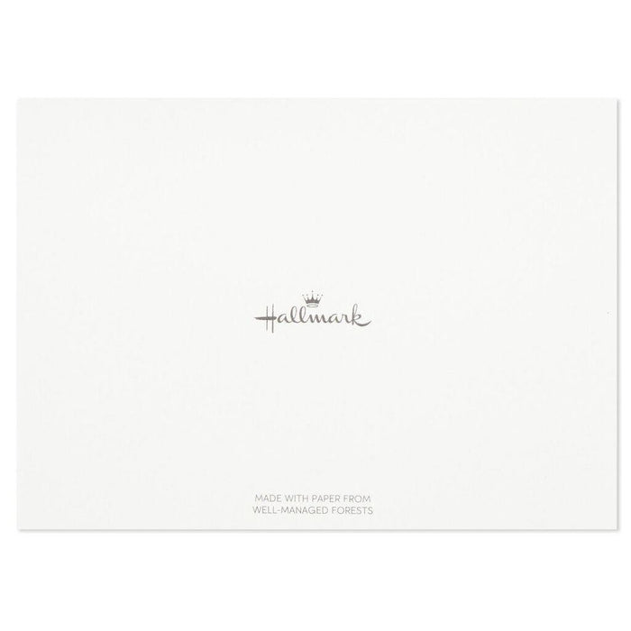 Hallmark : Glittery Gold Hearts Blank Note Cards, Box of 10 -