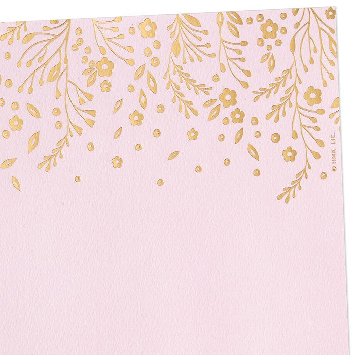 100 Stationery Writing Paper, with Cute Floral Designs Perfect for Notes or  Letter Writing - White Orchids