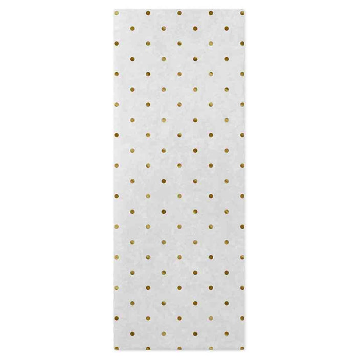 Elegant Christmas gold & white pattern Wrapping Paper Sheets