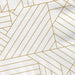 Hallmark : Gold Geometric on Ivory Dinner Napkins, Set of 16 - Hallmark : Gold Geometric on Ivory Dinner Napkins, Set of 16