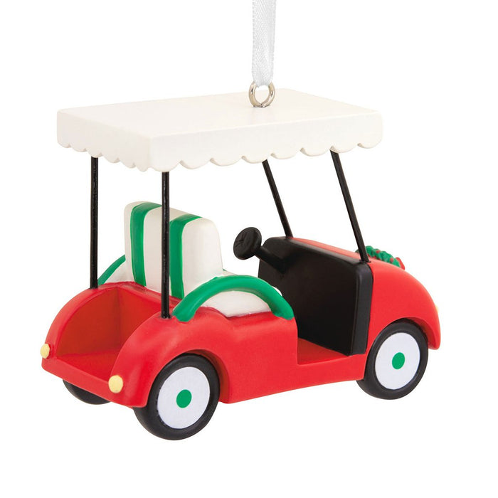 Hallmark : Golf Cart Hallmark Ornament - Hallmark : Golf Cart Hallmark Ornament