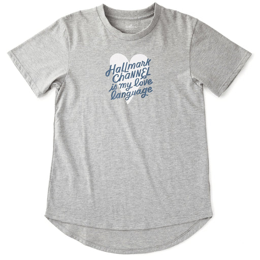 Hallmark : Hallmark Channel Love Language Women's T-Shirt - Hallmark : Hallmark Channel Love Language Women's T-Shirt, Large -