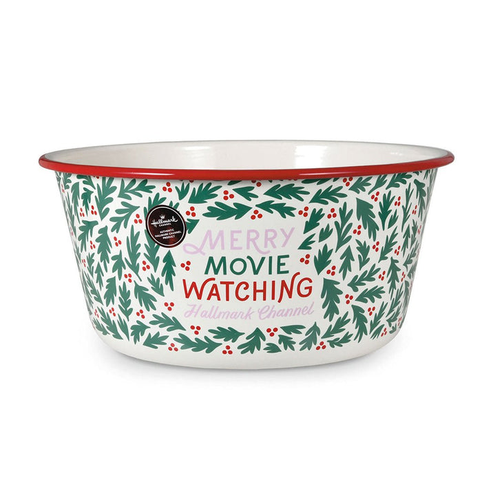 Hallmark : Hallmark Channel Merry Movie Watching Popcorn Bowl - Hallmark : Hallmark Channel Merry Movie Watching Popcorn Bowl