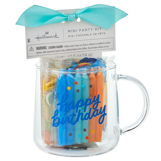 Hallmark : Happy Birthday Glass Mug Party Kit -