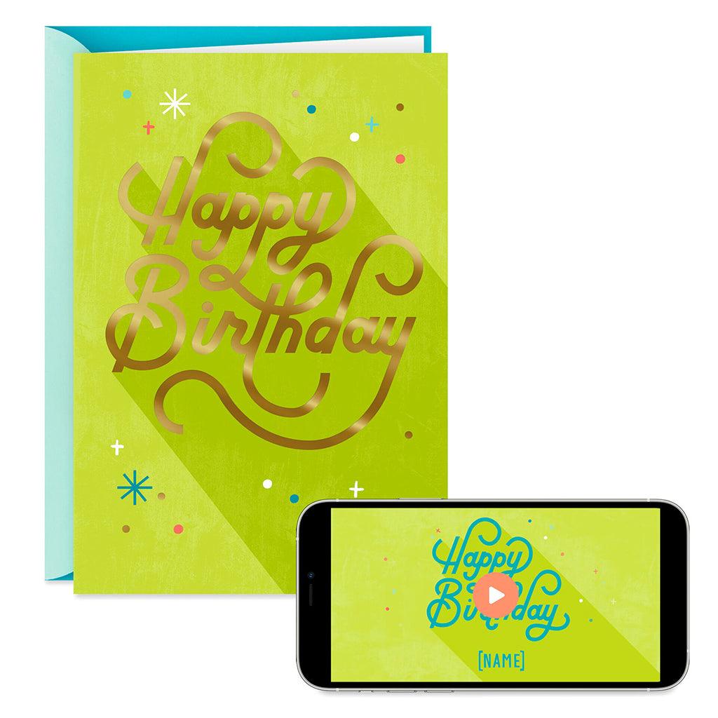 Happy Birthday Banner with Lightning Bolts – Smarty Pants Paper Co.