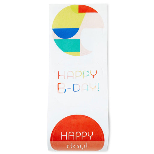 Hallmark : Happy Day Stickers on Roll, Pack of 27 -