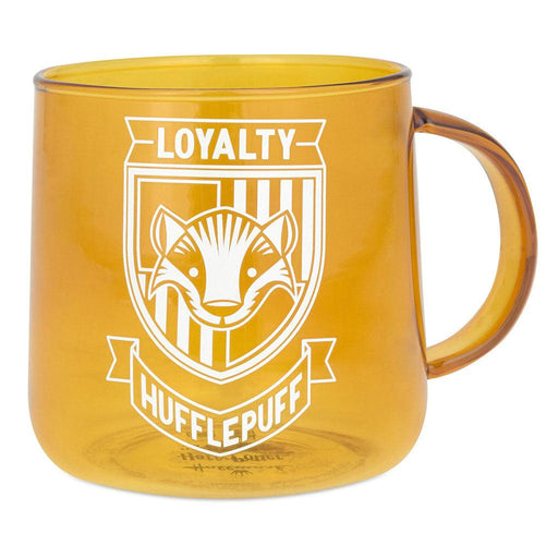 Hallmark : Harry Potter™ Hufflepuff™ Glass Mug, 14 oz. -