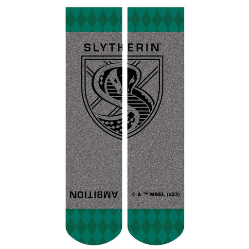 Hallmark : Harry Potter™ Slytherin™ Crest Crew Socks - Hallmark : Harry Potter™ Slytherin™ Crest Crew Socks