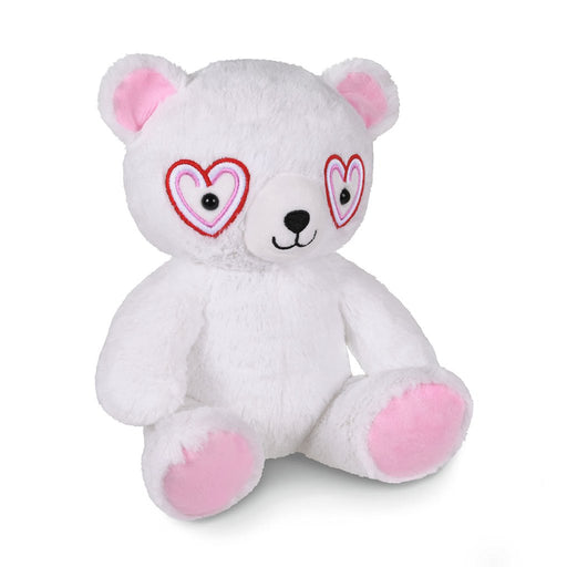 Hallmark : Heart Eyes Bear Stuffed Animal, 11.25" - Hallmark : Heart Eyes Bear Stuffed Animal, 11.25"