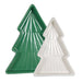 Hallmark : Holiday Trees Nesting Plates, Set of 2 - Hallmark : Holiday Trees Nesting Plates, Set of 2