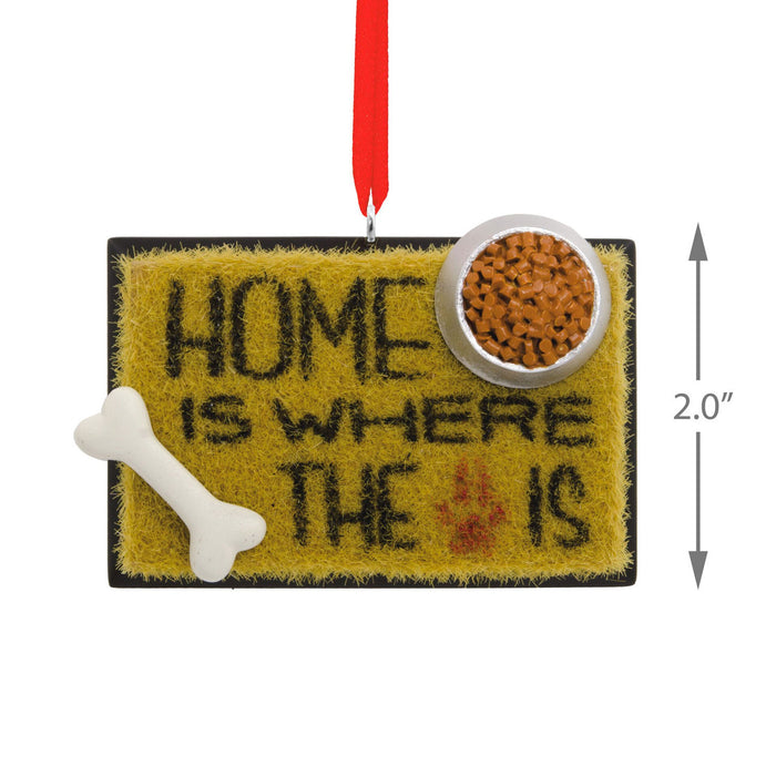 Hallmark : Home Is Where the Dog Is Hallmark Ornament - Hallmark : Home Is Where the Dog Is Hallmark Ornament