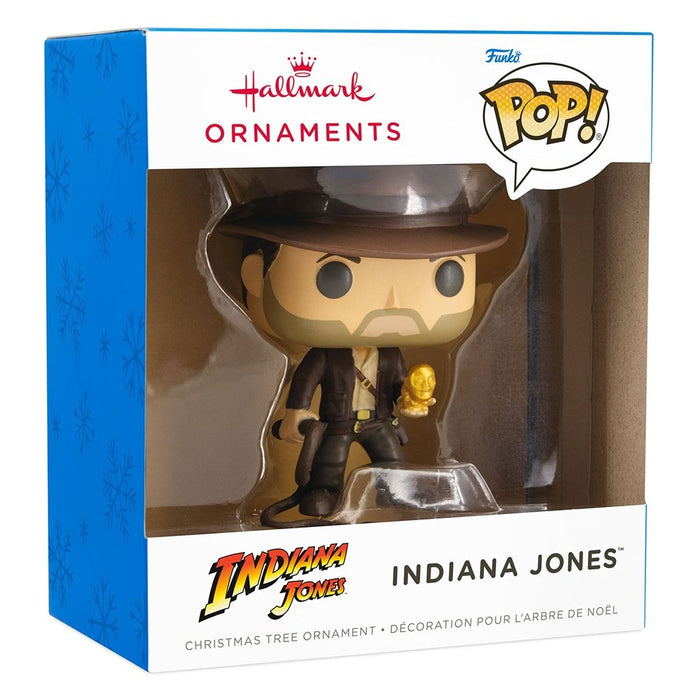 Hallmark : Indiana Jones™ Funko POP!® Hallmark Ornament - Hallmark : Indiana Jones™ Funko POP!® Hallmark Ornament